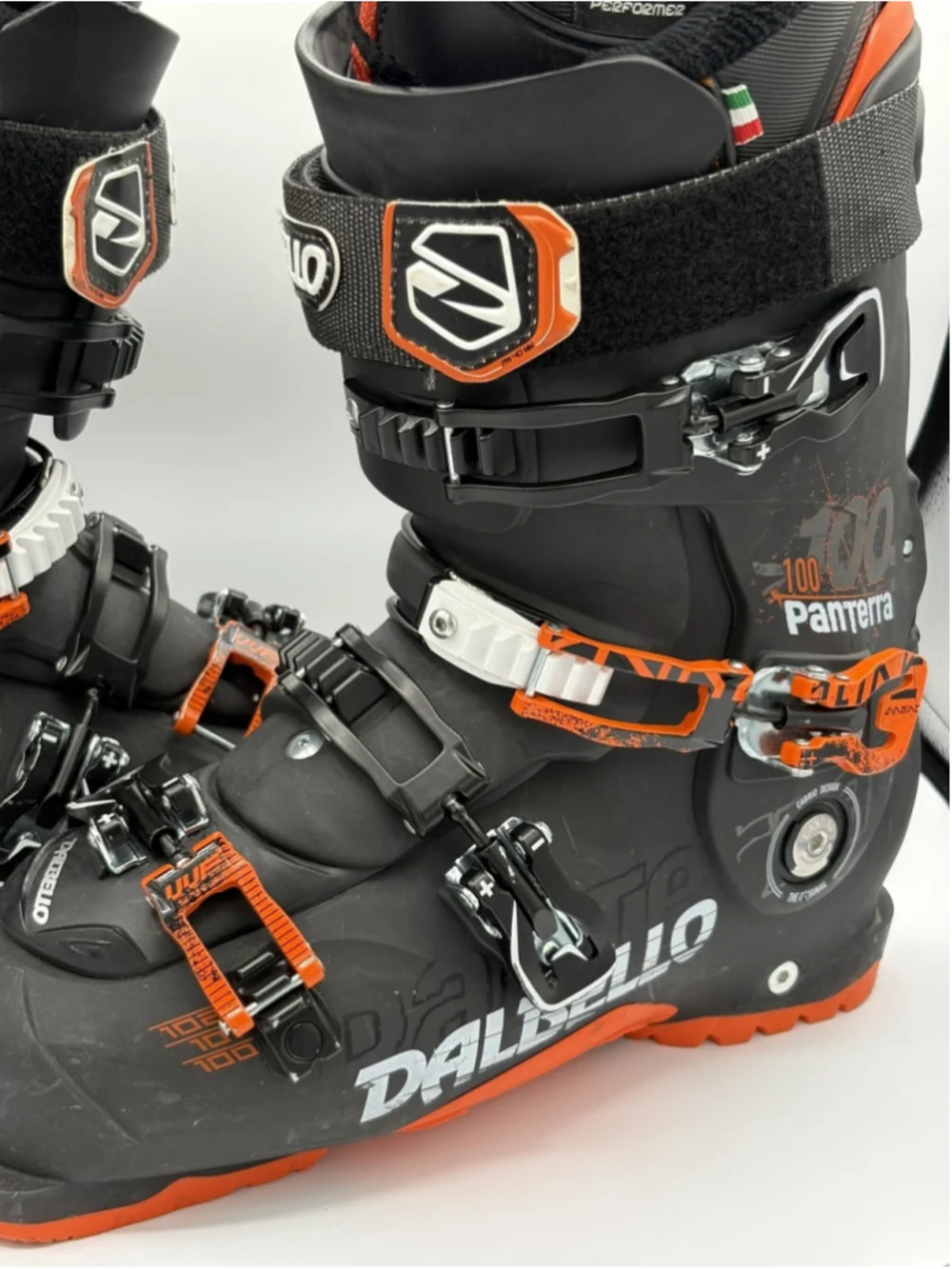 DALBELLO PANTERA 100 Downhill SKI BOOTS US 9.5 Size 27.5